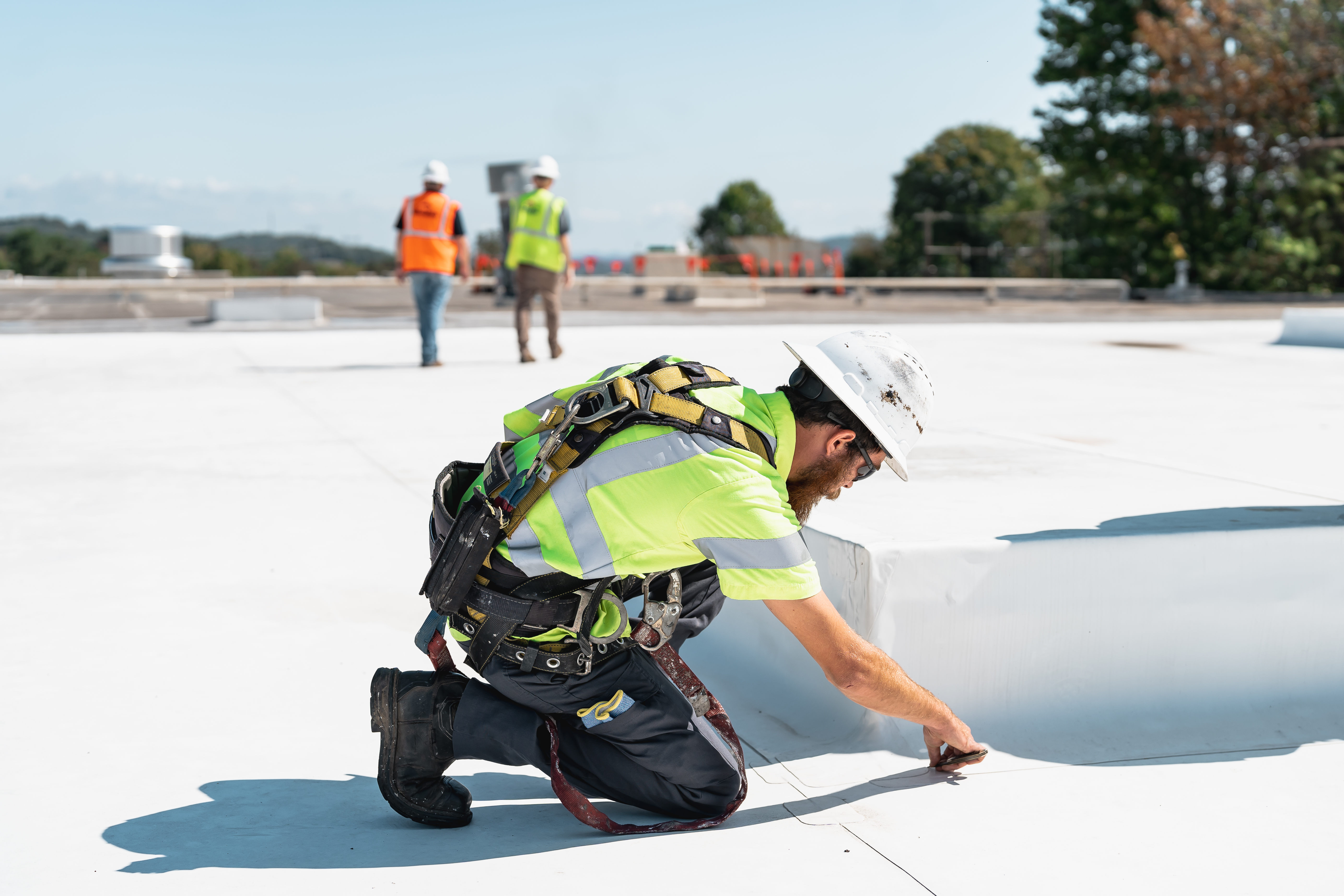 Roof inspection performed by Baker Home Exteriors