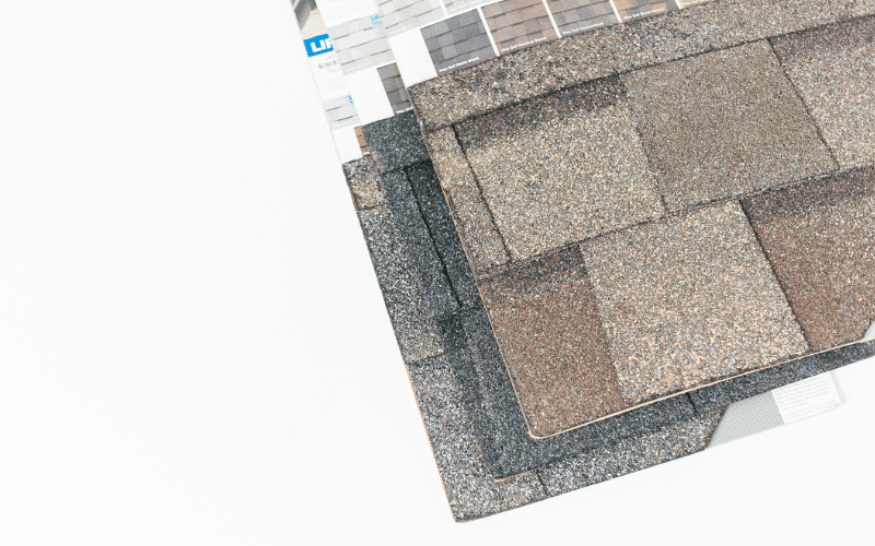 Grey brown and black shingle color choices