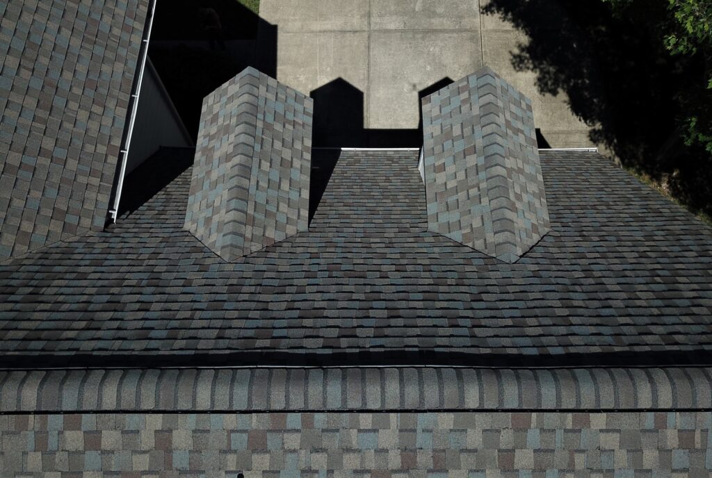 CertainTeed Landmark PRO Weathered Wood shingles on a home