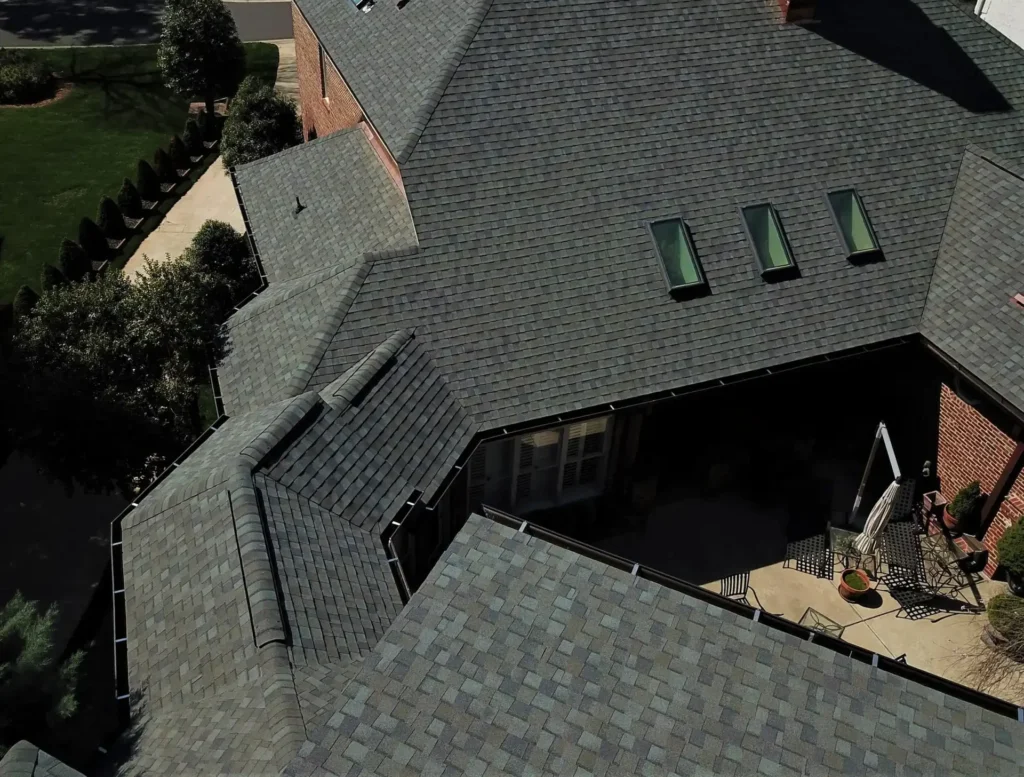 CertainTeed Landmark Driftwood shingles on a home