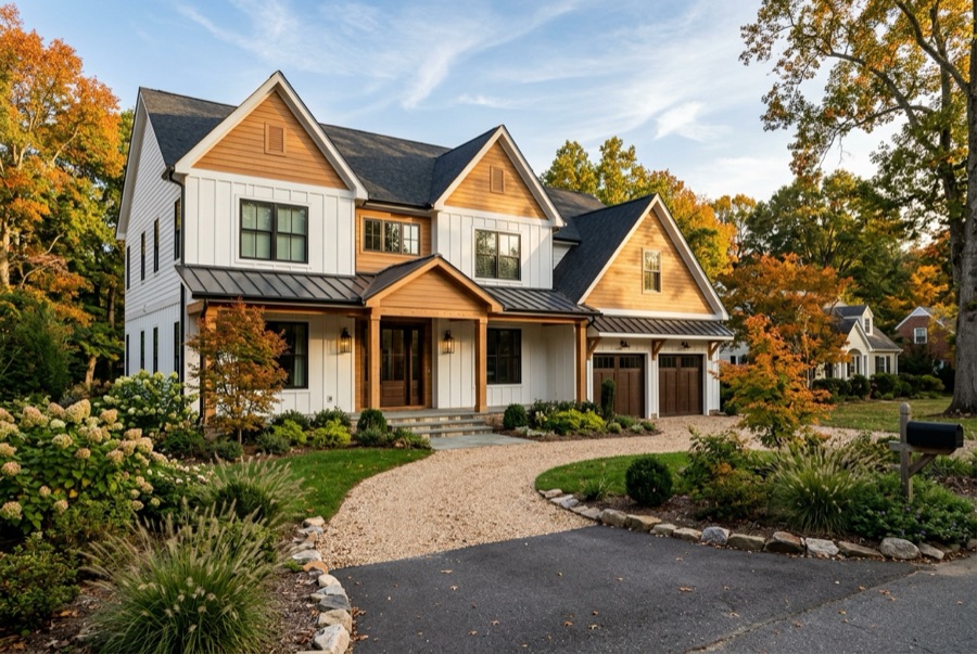 LP SmartSide siding installed by Baker Home Exteriors