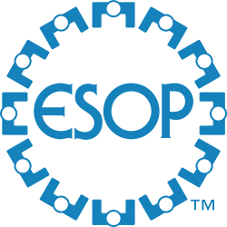 ESOP employee-owned company badge