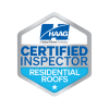 HAAG Certified Inspector for Residential Roofs badge