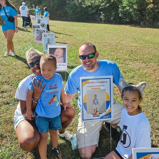 Baker at a Carolina community event
