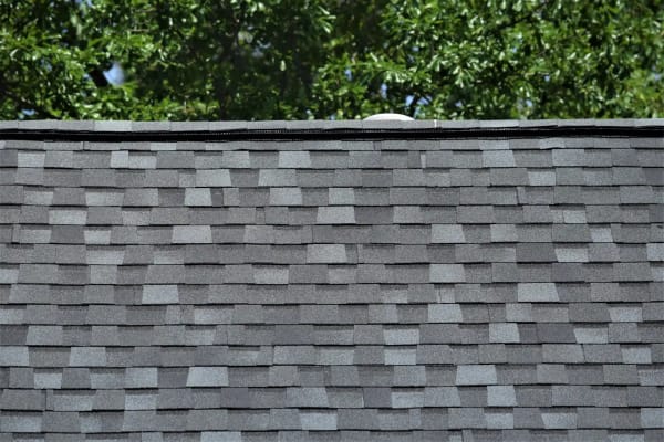 Atlas Pinnacle Pristine Coastal Granite shingles on a roof replacement by Baker Home Exteriors