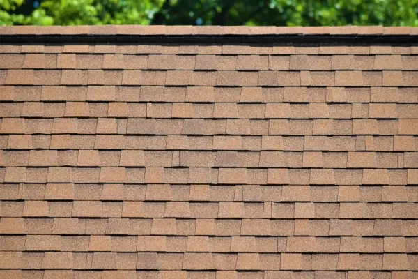 Atlas Pinnacle Pristine Desert shingles on a roof replacement by Baker Home Exteriors
