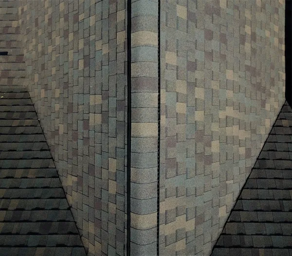 Atlas Pinnacle Pristine Heather shingles on a roof replacement by Baker Home Exteriors