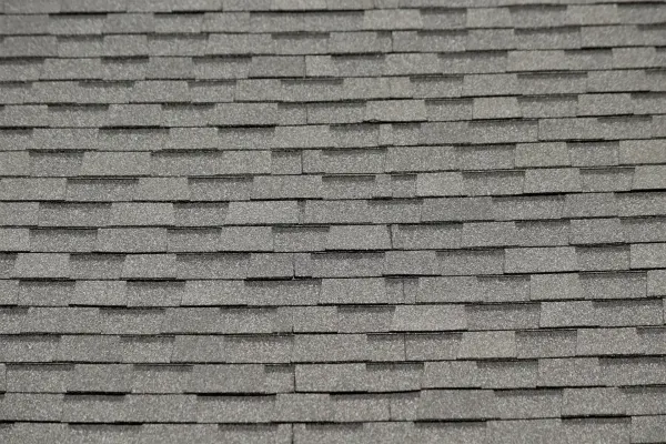 Atlas Pinnacle Pristine Pewter shingles on a roof replacement by Baker Home Exteriors