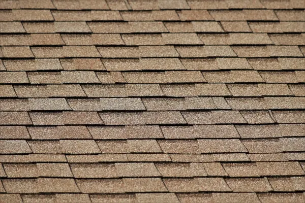 Atlas Pinnacle Pristine Tan shingles on a roof replacement by Baker Home Exteriors