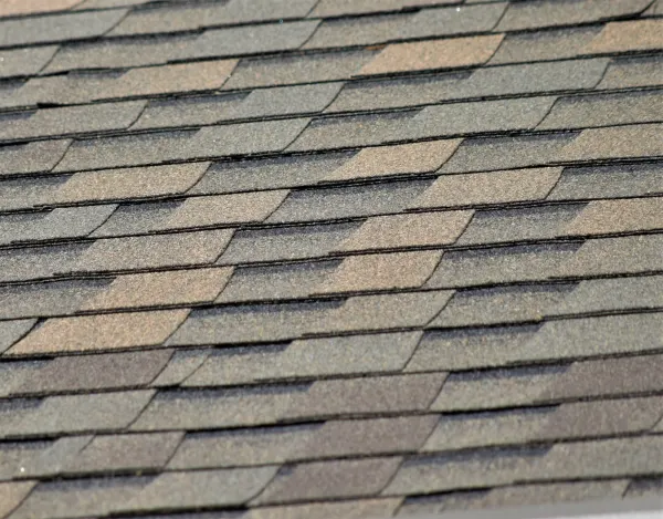 Atlas Pinnacle Pristine Weathered Shadow shingles on a roof replacement by Baker Home Exteriors
