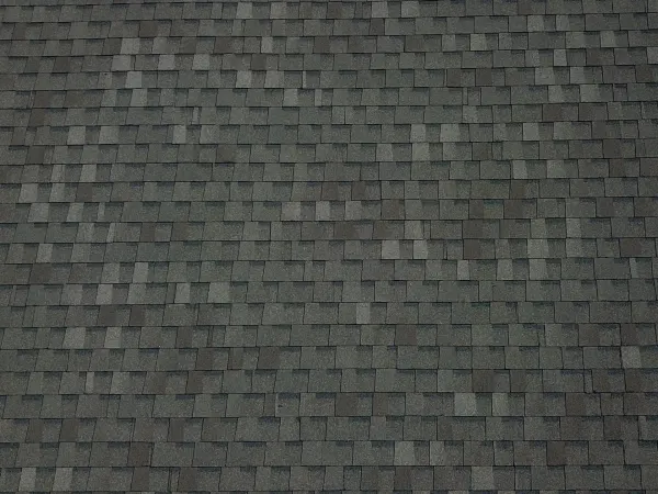 Atlas Pinnacle Pristine Weathered Wood shingles on a completed roof replacement
