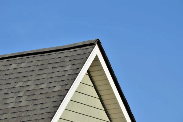 Atlas Pinnacle Pristine Weathered Wood shingles on a roof replacement by Baker Home Exteriors