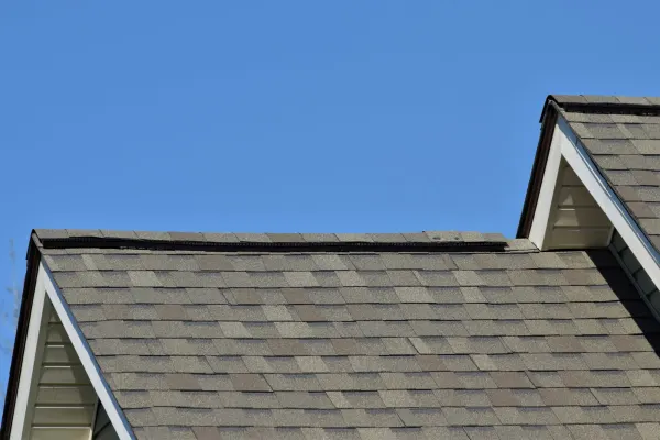 Atlas Pinnacle Pristine Weathered Wood shingles on a roof replacement by Baker Home Exteriors