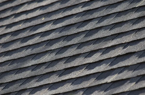 CertainTeed Landmark Charcoal Black shingles on a roof replacement by Baker Home Exteriors