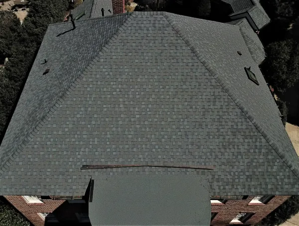 CertainTeed Landmark Driftwood shingles on a roof replacement by Baker Home Exteriors
