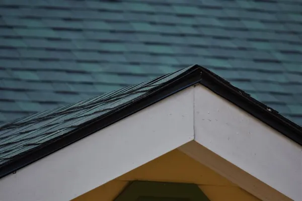 CertainTeed Landmark Hunter Green shingles on a roof replacement by Baker Home Exteriors