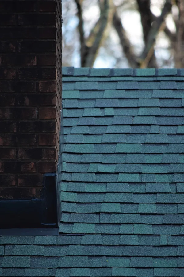 CertainTeed Landmark Hunter Green shingles on a roof replacement by Baker Home Exteriors