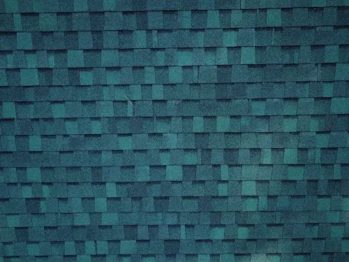 CertainTeed Landmark Hunter Green shingle color on a completed roof