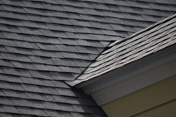 CertainTeed Landmark Pewter shingles on a roof replacement by Baker Home Exteriors