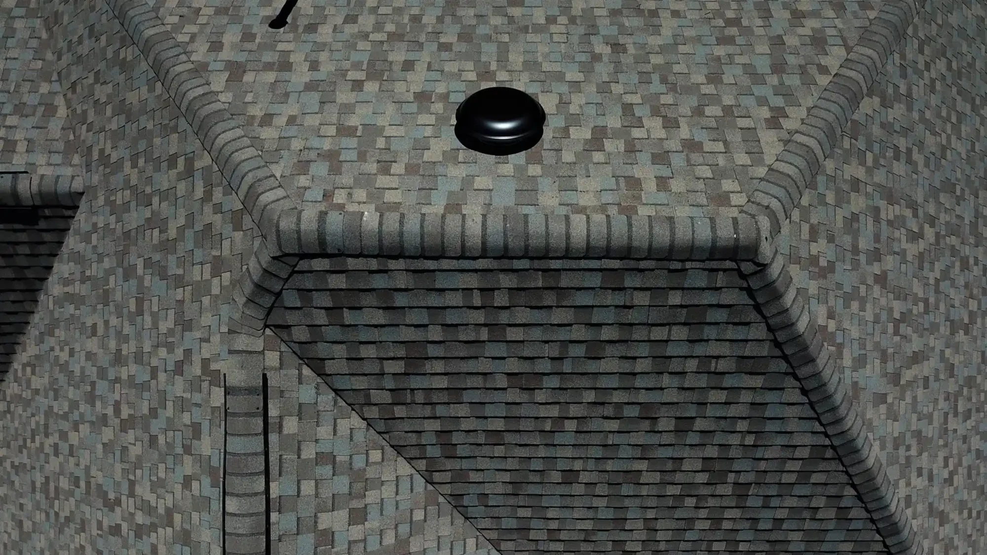 CertainTeed Landmark PRO Weathered Wood shingles on a roof replacement by Baker Home Exteriors