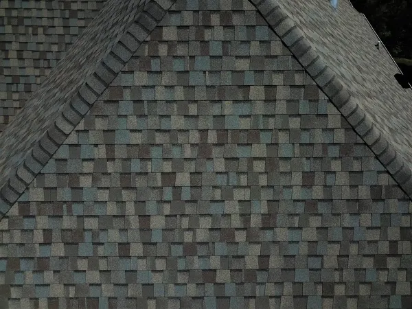 CertainTeed Landmark PRO Weathered Wood shingles on a roof replacement by Baker Home Exteriors