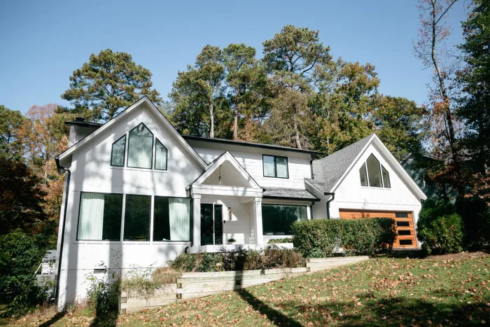 Modern Monochromatic exterior color palette