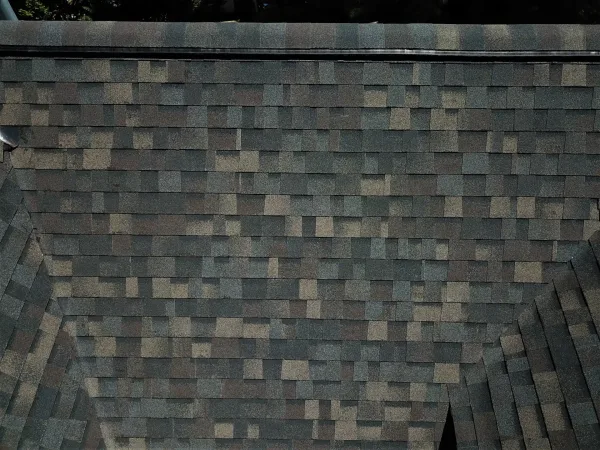 Owens Corning Duration Black Sable shingles on a roof replacement by Baker Home Exteriors