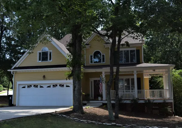Owens Corning Duration Brownwood shingles on a roof replacement by Baker Home Exteriors
