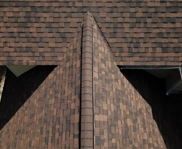 Owens Corning Duration Brownwood shingles on a roof replacement by Baker Home Exteriors