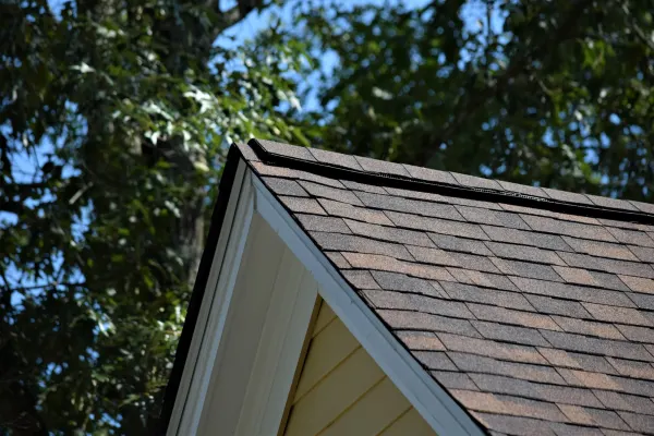 Owens Corning Duration Brownwood shingles on a roof replacement by Baker Home Exteriors