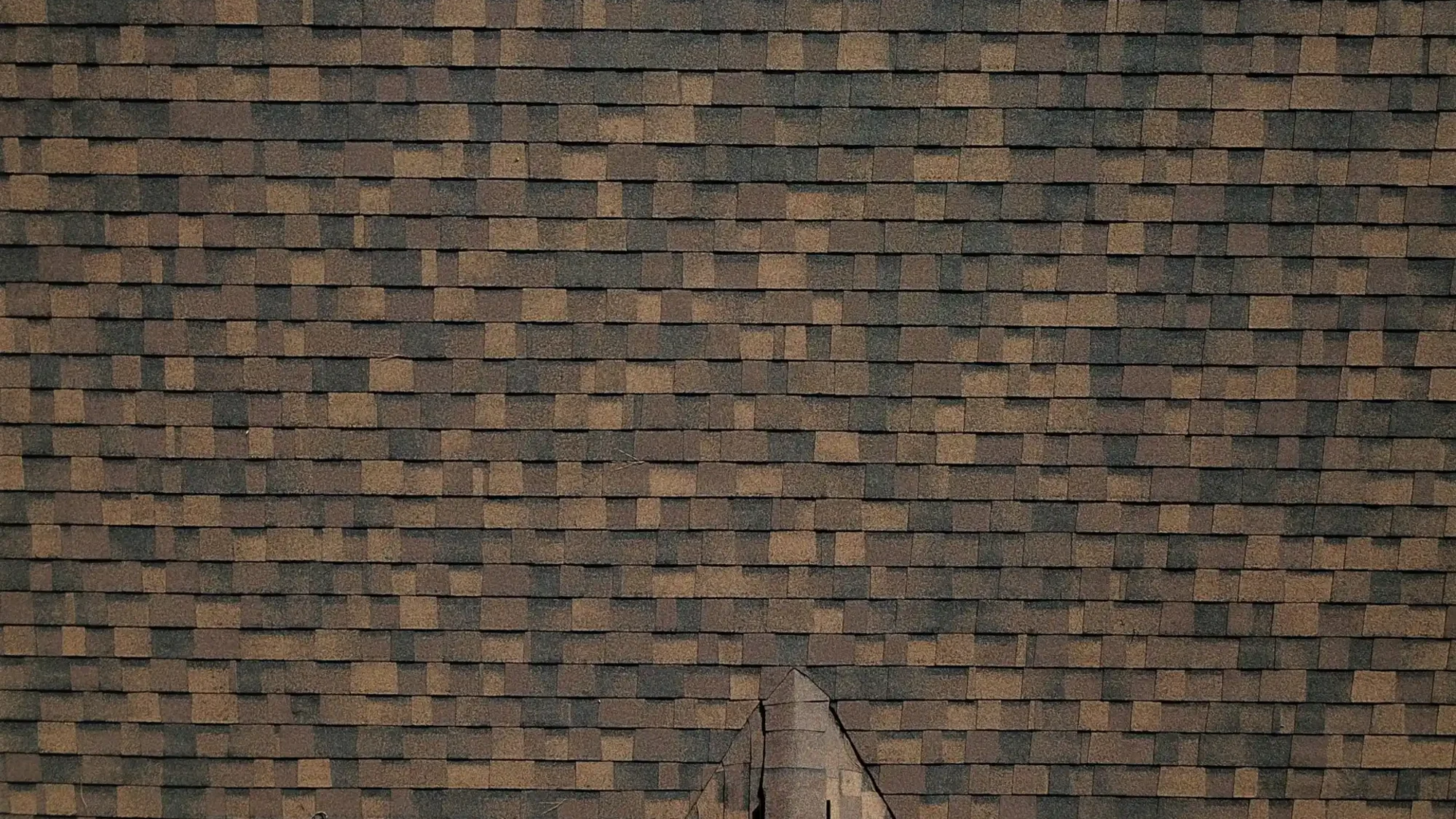 Owens Corning Duration Brownwood shingles on a roof replacement by Baker Home Exteriors