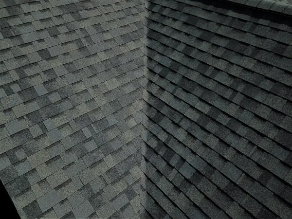 Owens Corning Duration Estate Gray shingles on a roof replacement by Baker Home Exteriors