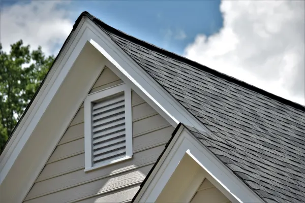 Owens Corning Duration Estate Gray shingles on a roof replacement by Baker Home Exteriors