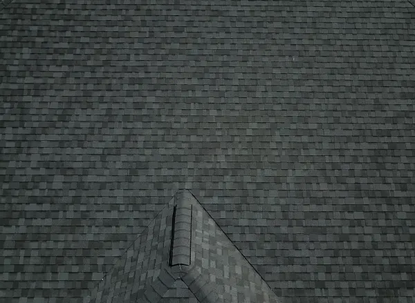 Owens Corning Duration Onyx Black shingles on a roof replacement by Baker Home Exteriors
