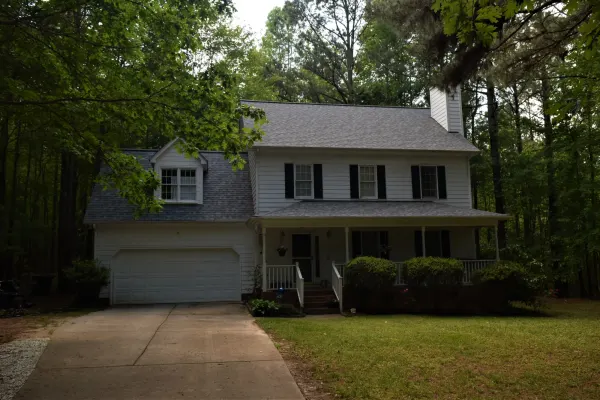 Owens Corning Duration Quarry Gray shingles on a roof replacement by Baker Home Exteriors