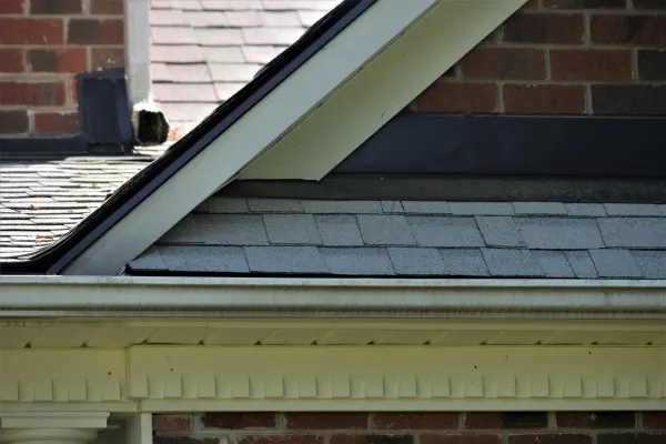 Owens Corning Duration Shasta White shingles on a roof replacement by Baker Home Exteriors