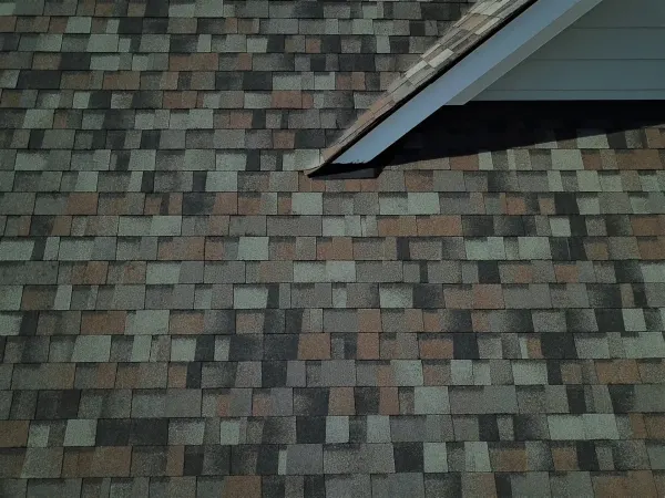 Owens Corning Duration Storm Cloud shingles on a roof replacement by Baker Home Exteriors