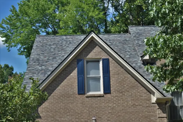 Owens Corning Duration Storm Cloud shingles on a roof replacement by Baker Home Exteriors