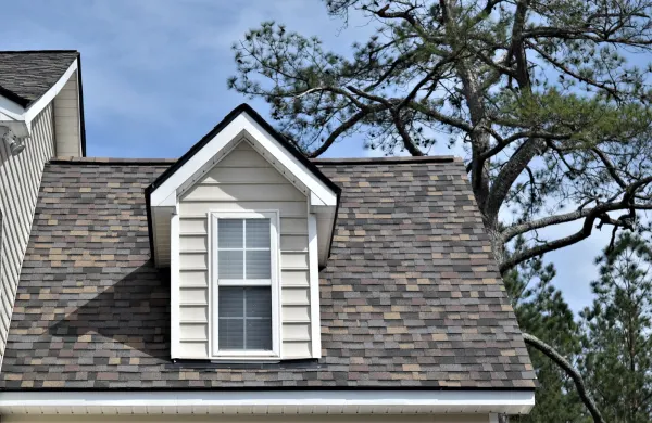 Owens Corning Duration Summer Harvest shingles on a roof replacement by Baker Home Exteriors