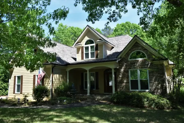 Owens Corning Duration Summer Harvest shingles on a roof replacement by Baker Home Exteriors