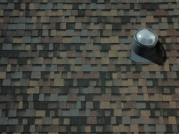 Owens Corning Duration Summer Harvest shingles on a roof replacement by Baker Home Exteriors