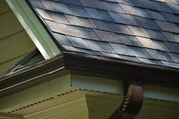 Owens Corning Duration Summer Harvest shingles on a roof replacement by Baker Home Exteriors