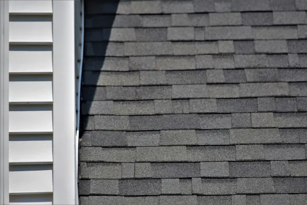 Owens Corning Duration Williamsburg Gray shingles on a roof replacement by Baker Home Exteriors
