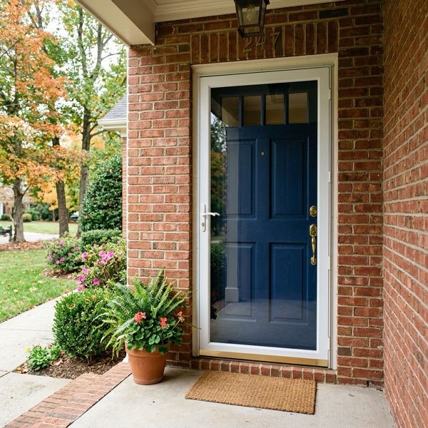 Storm Doors installed by Baker Home Exteriors