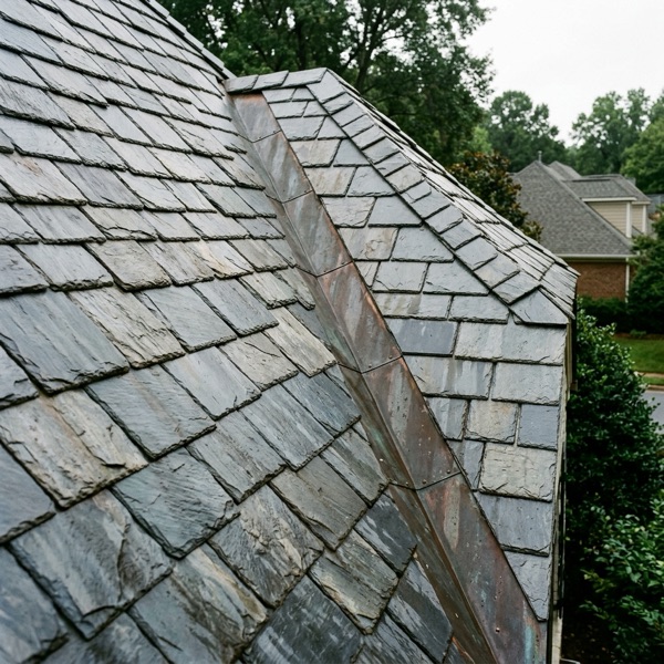 Slate Roofs installed by Baker Home Exteriors