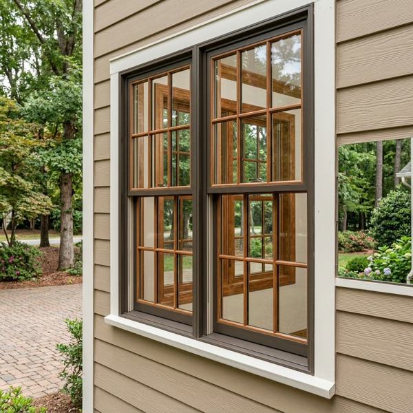 Composite Windows installed by Baker Home Exteriors