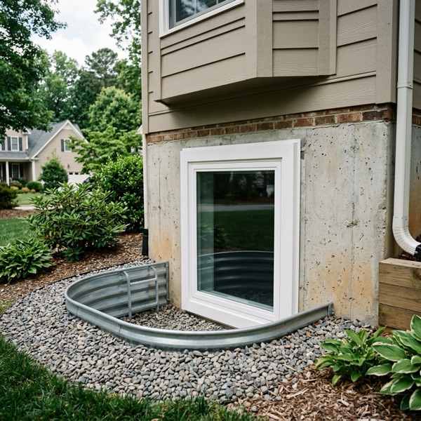 Egress Windows installed by Baker Home Exteriors