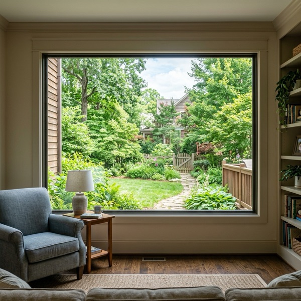 Picture Windows installed by Baker Home Exteriors