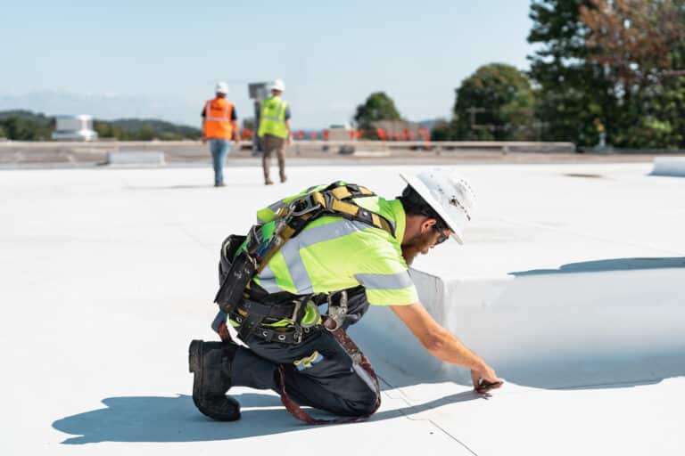 roof inspection performed by Baker Roofing Company