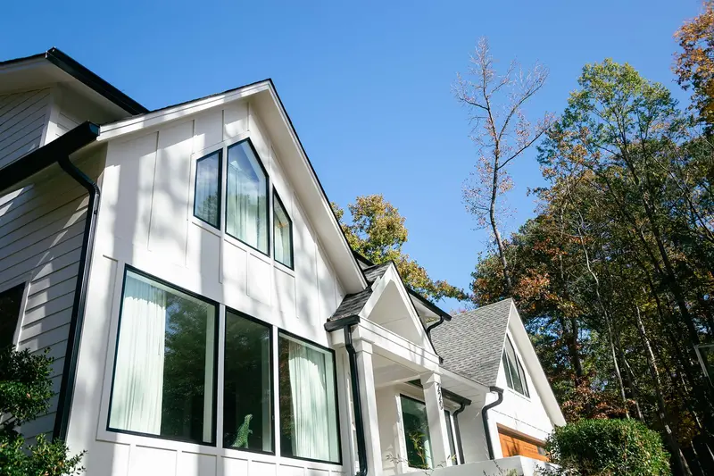 New window installation on remodeled home